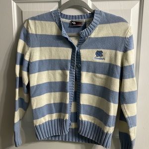 Striped UNC sweater